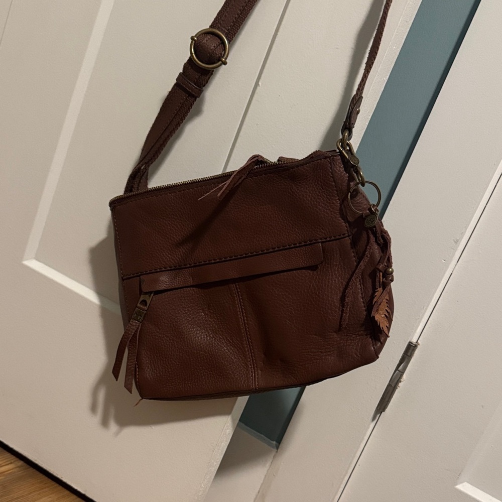 The Sak Rich Brown Crossbody Bag